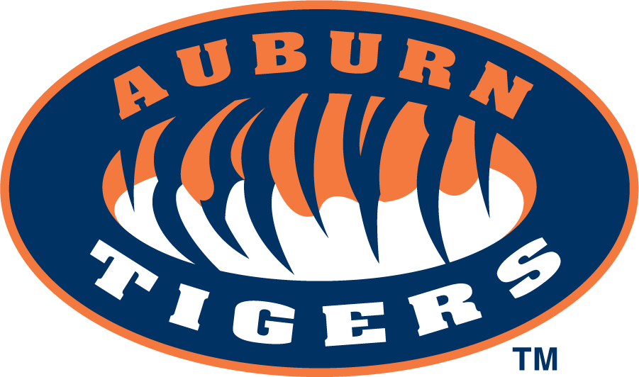 Auburn Tigers 1997-2002 Secondary Logo v2 diy DTF decal sticker